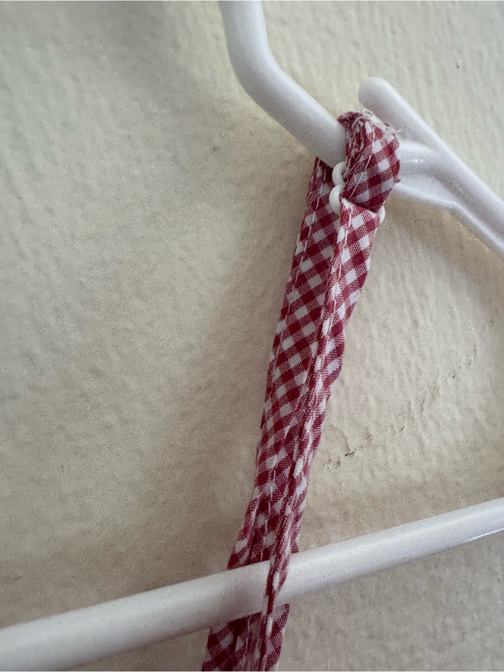Red and white  Ruffle Cami Tank - Picture 5 of 7